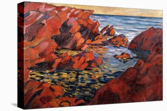 The Sea at Agay; La Mer a Agay, C.1917/1918 (Oil on Canvas)-Louis Valtat-Premier Image Canvas