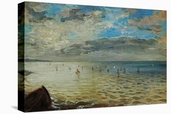 The Sea Seen from Dieppe, Ca-Eugene Delacroix-Premier Image Canvas