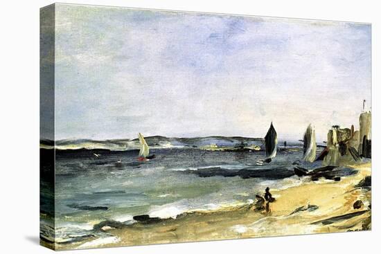 The Sea Shore, Arcachon, 1871-Edouard Manet-Premier Image Canvas