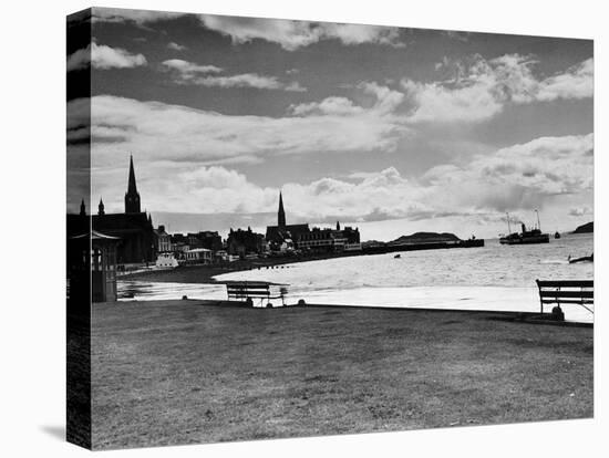 The Seafront at Largs Scotland-null-Premier Image Canvas