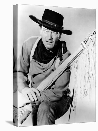 The Searchers, John Wayne, 1956-null-Stretched Canvas