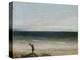 The Seashore at Palavas, 1854-Gustave Courbet-Premier Image Canvas