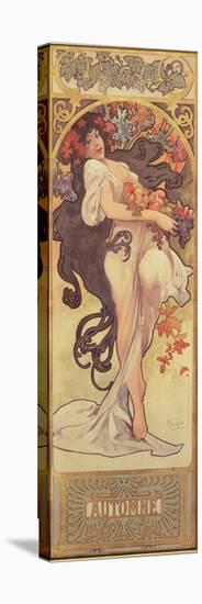 The Seasons: Autumn, 1897-Alphonse Mucha-Premier Image Canvas