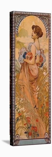 The Seasons: Summer, 1900-Alphonse Mucha-Premier Image Canvas