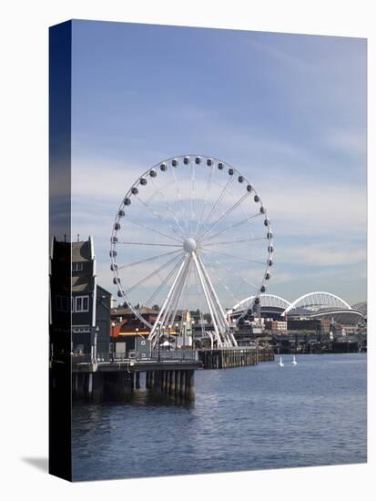 The Seattle Great Wheel, Seattle, Washington, USA-Jamie & Judy Wild-Premier Image Canvas