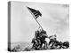 The Second Flag Raising on Iwo Jima on Feb. 23, 1945-null-Stretched Canvas