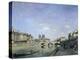 The Seine and Notre, Dame in Paris, c.1864-Johan-Barthold Jongkind-Premier Image Canvas