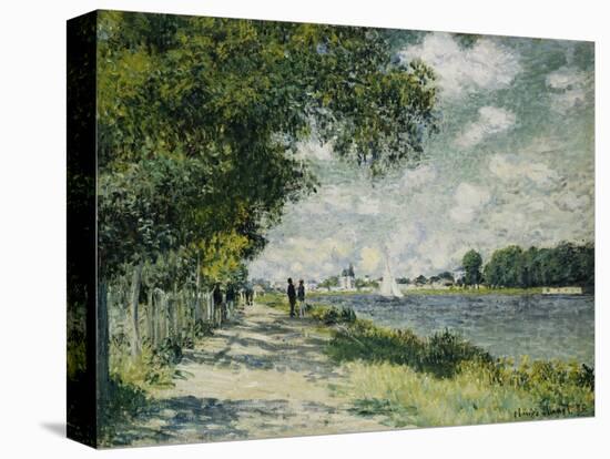 The Seine at Argenteuil, 1875-Claude Monet-Premier Image Canvas