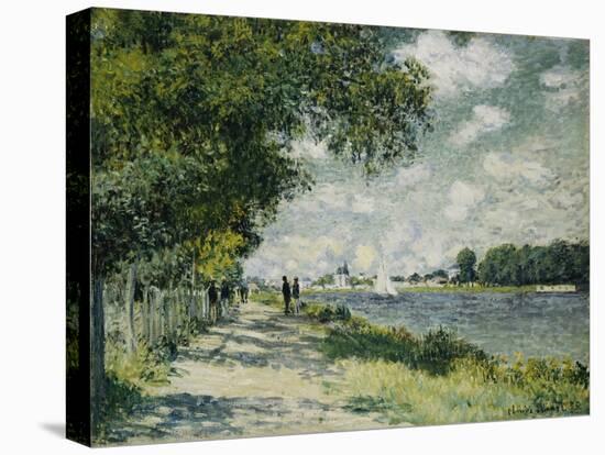 The Seine at Argenteuil, 1875-Claude Monet-Premier Image Canvas