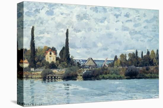 The Seine at Bougival, 1873-Alfred Sisley-Premier Image Canvas