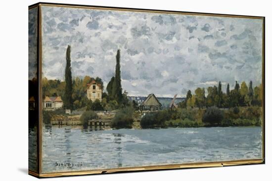 The Seine at Bougival, 1873-Alfred Sisley-Premier Image Canvas