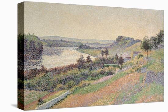 The Seine at Herblay, 1890-Maximilien Luce-Premier Image Canvas