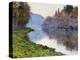 The Seine at Jenfosse, 1884-Claude Monet-Premier Image Canvas