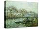 The Seine at Port Marley; La Seine a Port Marley, 1902-1903-Gustave Loiseau-Premier Image Canvas