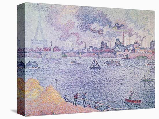 The Seine, Grenelle, 1899-Paul Signac-Premier Image Canvas