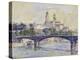 The Seine in front of the Trocadero-Henri Edmond Cross-Premier Image Canvas
