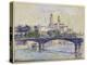 The Seine in Front of the Trocadero-Henri Edmond Cross-Premier Image Canvas