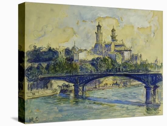 The Seine in front of the Trocodero-Henri Edmond Cross-Premier Image Canvas