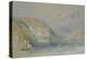 The Seine near Tancarville, C.1832 (W/C with Gouache and Pen & Ink on Paper)-Joseph Mallord William Turner-Premier Image Canvas