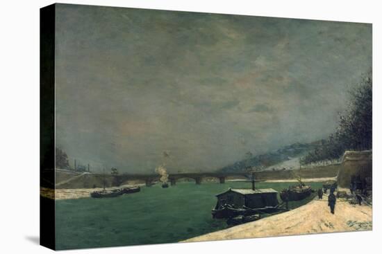 The Seine Near the Pont De Jena, 1875-Paul Gauguin-Premier Image Canvas