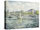 The Seine, Paris; La Seine a Paris, 1904-Henri Lebasque-Premier Image Canvas