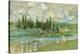 The Seine River-Claude Monet-Stretched Canvas