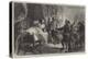 The Seizure of Charles I at Holmby-House-Sir John Gilbert-Premier Image Canvas