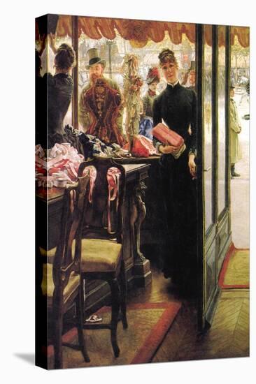 The Seller-James Tissot-Stretched Canvas