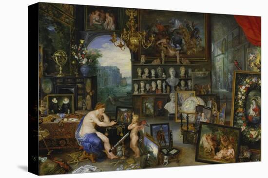 The Sense of Sight. (Executed with Peter Paul Rubens), 1617-Jan Brueghel the Elder-Premier Image Canvas