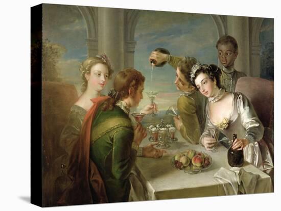 The Sense of Taste, c.1744-47-Philippe Mercier-Premier Image Canvas