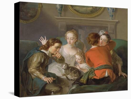 The Sense of Touch, c.1744-47-Philippe Mercier-Premier Image Canvas