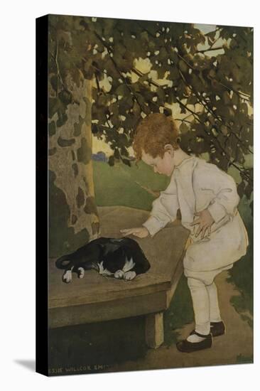 The Senses: Touch-Jessie Willcox-Smith-Premier Image Canvas