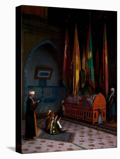 The Sentinel at the Sultan's Tomb, C.1880-Jean Leon Gerome-Premier Image Canvas