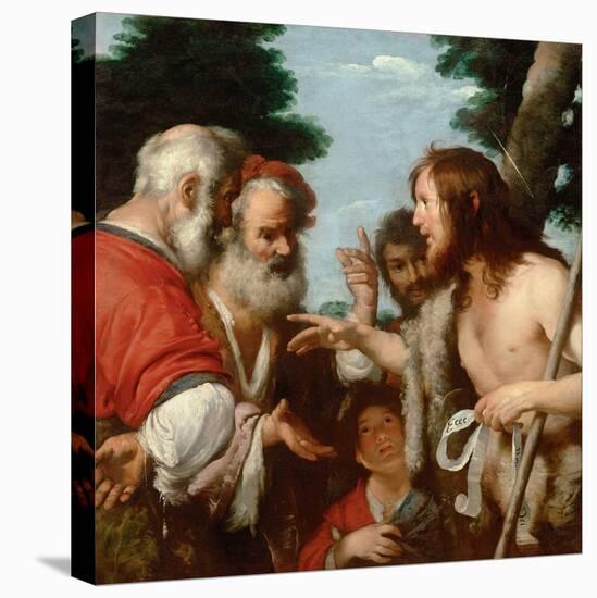 The Sermon of Saint John the Baptist, C. 1644-Bernardo Strozzi-Premier Image Canvas