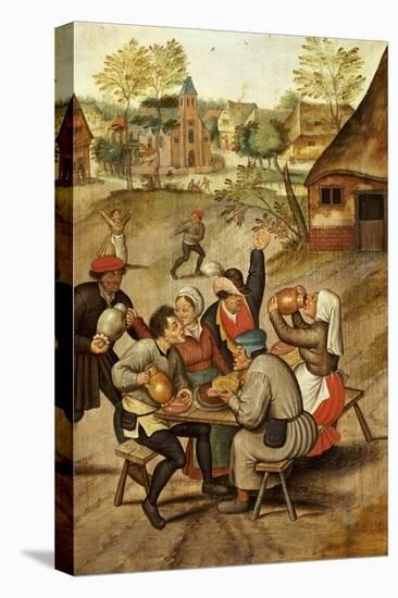 The Servants Breakfast After the Wedding-Pieter Bruegel the Elder-Premier Image Canvas