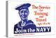 The Service for Training and Trave, Join the Navy, c.1917-James Montgomery Flagg-Stretched Canvas