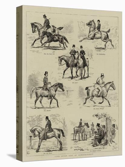 The Seven Ages of Horsemanship-Godfrey Douglas Giles-Premier Image Canvas