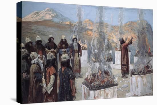 The Seven Altars of Balaam-James Jacques Joseph Tissot-Premier Image Canvas