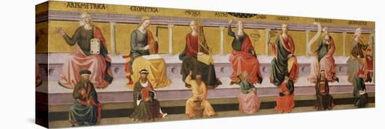 The Seven Liberal Arts, C. 1450-Francesco Di Stefano Pesellino-Premier Image Canvas