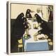 The Seven Ravens at the Dinner Table-A Weisgerber-Stretched Canvas