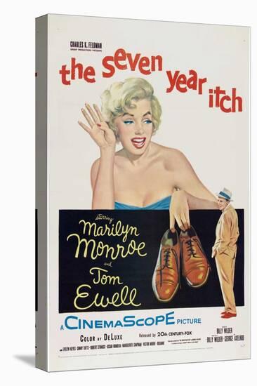 The Seven Year Itch, 1955, Directed by Billy Wilder-null-Premier Image Canvas