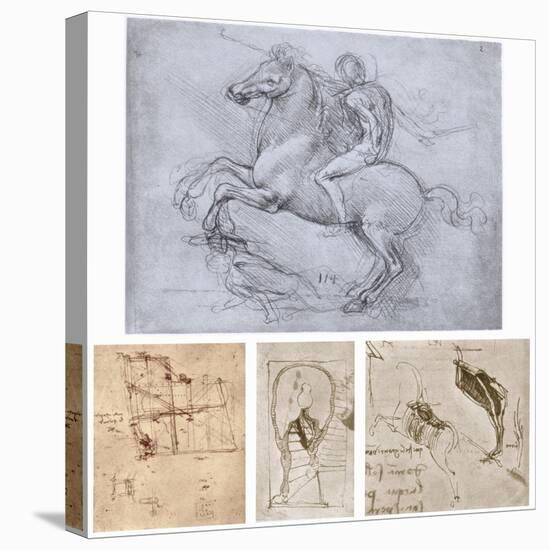 The Sforza Monument, C1488-1493-Leonardo da Vinci-Premier Image Canvas