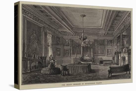 The Shah's Bedroom in Buckingham Palace-null-Premier Image Canvas