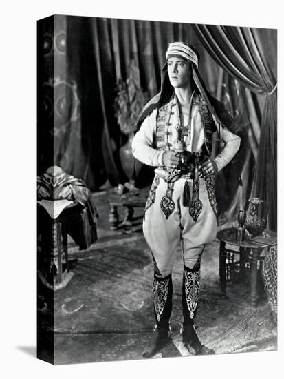 THE SHEIK, Rudolph Valentino, 1921-null-Stretched Canvas