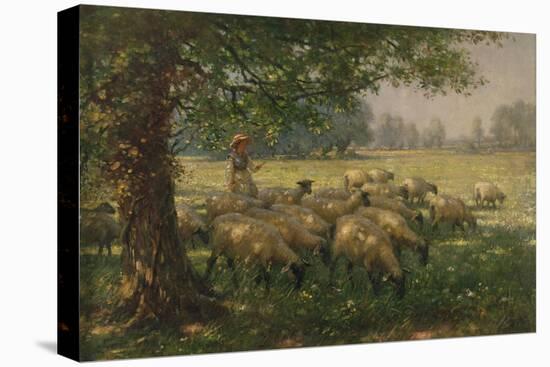 The Shepherdess-William Kay Blacklock-Premier Image Canvas