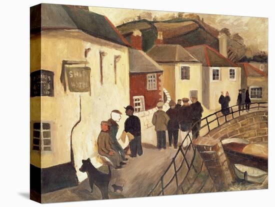 The Ship Hotel, Mousehole, Cornwall, 1928/9-Christopher Wood-Premier Image Canvas