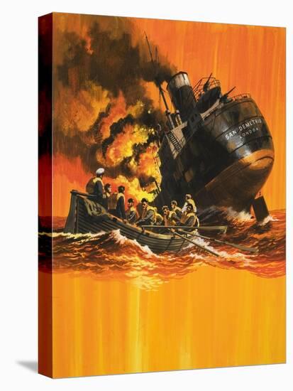 The Ship That Would Not Die-Wilf Hardy-Premier Image Canvas