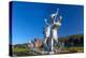 The Shipbuilders of Port Glasgow statues, Inverclyde, Coronation Park, Port Glasgow, Scotland-John Guidi-Premier Image Canvas