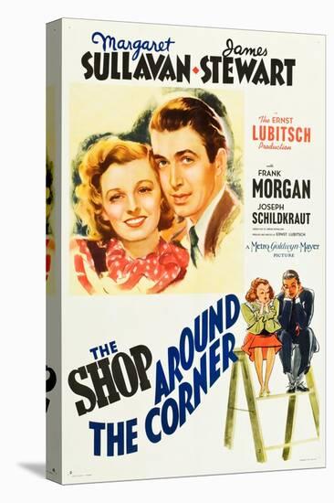 The Shop Around the Corner, Margaret Sullavan, James Stewart, 1940-null-Stretched Canvas