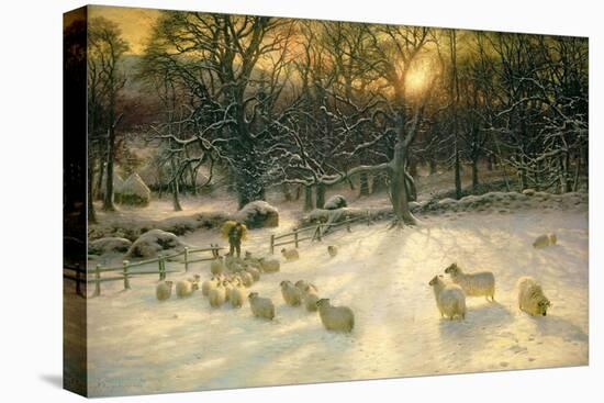 The Shortening Winter's Day is near a close (Oil on Canvas)-Joseph Farquharson-Premier Image Canvas